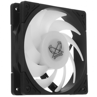  Кулер Scythe Wonder Tornado 120 ARGB Black (WT1225FD25AR-P) (120x120x26mm, 4-pin PWM, 75.17CFM, 35.57dBA, 2500RPM) 