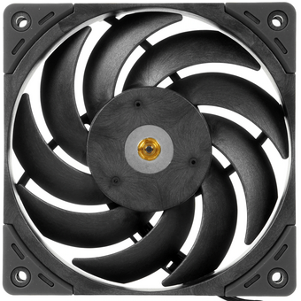  Кулер Scythe Kaze Flex 140 Square Gray (KF1425FD18S-P) (140x140x27mm, 4-pin PWM, 100.8CFM, 26.45dBA, 1800RPM, Black) 