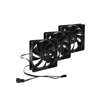  Вентилятор Eurocase EU-FN120WL001 BL YF1202A Black,120 black fan 4pin PMW female and male connector with brown box,3pcs in big brown box 