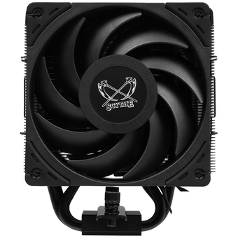  Кулер Scythe Kotetsu Mark 4 DBE Black (SCKTT-4000DBE) (200W, 4-pin PWM, 155mm, Al/Cu, 4x6mm, 2x120mm, 60.29CFM, 26.88dBA) 