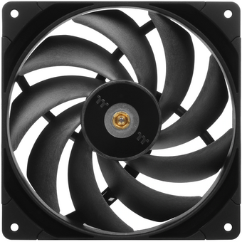  Вентилятор Thermaltake Toughfan 14 Pro 2шт (cl-f160-pl14bl-a), 140мм, 4-pin, 2000об/мин, 24.5 - 31.6 дБ, черный, Ret 