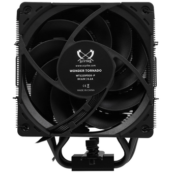  Кулер Scythe Kotetsu Mark 4 DBE Black (SCKTT-4000DBE) (200W, 4-pin PWM, 155mm, Al/Cu, 4x6mm, 2x120mm, 60.29CFM, 26.88dBA) 
