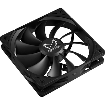  Кулер Scythe Kaze Flex II 120 Black (KFS1225FD20-P) (120x120x26mm, 4-pin PWM, 90.28CFM, 36.2dBA, 2000RPM) 