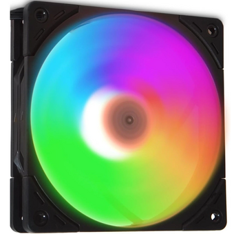  Кулер Scythe Wonder Tornado 120 ARGB Black (WT1225FD25AR-P) (120x120x26mm, 4-pin PWM, 75.17CFM, 35.57dBA, 2500RPM) 