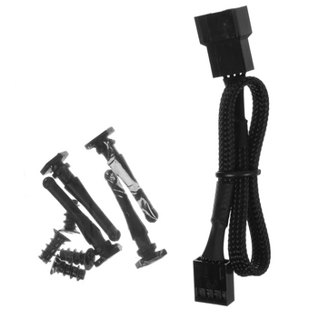  Кулер Scythe Kaze Flex II 120 Slim Black (KFS1215FD18-P) (120x120x15mm, 4-pin PWM, 48CFM, 27.8dBA, 1800RPM) 