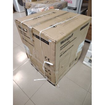  УЦ Посудомоечная машина Weissgauff DW 6038 X Inverter (плохая упаковка, б/у, нет документации, замена ПП и Рец. насоса в сборе с ТЭНом) 