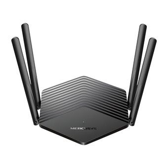  Двухдиапазонный роутер Mercusys MR80X V5 Wi-Fi 6 AX3000, 2,4/5ГГц, до 2976Мбит/с, LAN 3x1Гбит/с, WAN 1x1Гбит/с 