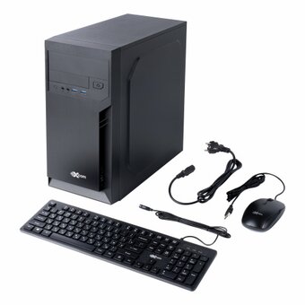  Компьютер X-Computers Business FL0082484 Intel Core i3-12100/H610/16GB DDR4/512Gb SSD/400W/Kb+M 