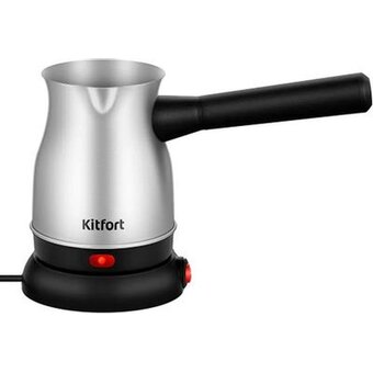  Кофеварка Kitfort КТ-7449 нержь/черный 