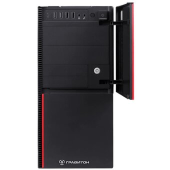  ПК Гравитон Д50А (Д50А-226650) Ryzen 7 5700G/2x8GB/1xSSD512GB/FP 2xUSB2.0/RJ-45POE/450W/K+M/NoOS 