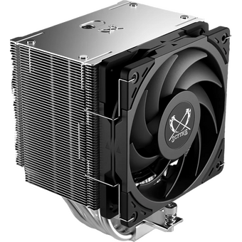  Кулер Scythe Mugen 6 Black/Silver (SCMG-6000) (230W, 4-pin PWM, 154mm, Al/Cu, 6x6mm, 1x120mm, 60.29CFM, 26.88dBA, 2000RPM) 