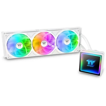  СВО Thermaltake TH360 V3 Snow (cl-w468-pl12sw-a), 4-pin, ARGB, 120мм, белый, retail 