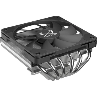  Кулер Scythe Big Shuriken 4 Black/Silver (SCBSK-4000) (200W, 4-pin PWM, 67mm, Al/Cu, 6x6mm, 1x120mm, 51.98CFM, 31.78dBA) 