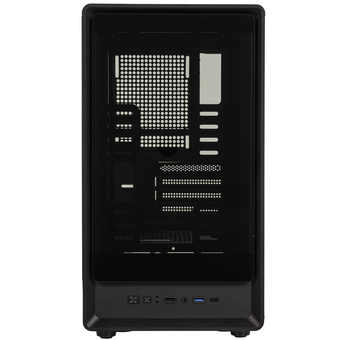  Корпус Ginzzu CL410 mATX передняя панель Стекло 