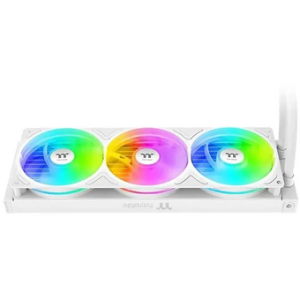  СВО Thermaltake TH360 V3 Snow (cl-w468-pl12sw-a), 4-pin, ARGB, 120мм, белый, retail 