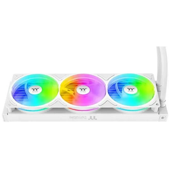  СВО Thermaltake TH360 V3 Ultra Snow (cl-w476-pl12sw-a), LCD, 4-pin, ARGB, 120мм, белый, retail 