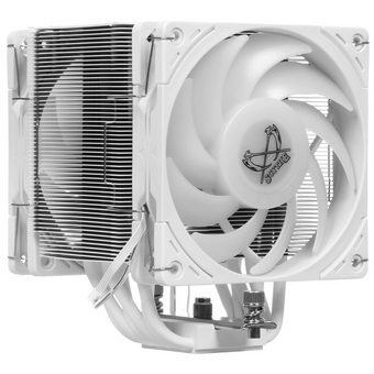  Кулер Scythe Mugen 6 Dual Fan White ARGB Edition (SCMG-6000DWR) (300W, 4-pin PWM, 154mm, Al/Cu, 6x6mm, 2x120mm, 75.17CFM) 