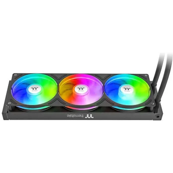  СВО Thermaltake TH360-S V3 (cl-w470-pl12sw-a), LCD, 4-pin, ARGB, 120мм, черный, retail 