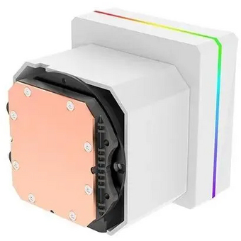  СВО Thermaltake TH360 V3 Ultra Snow (cl-w476-pl12sw-a), LCD, 4-pin, ARGB, 120мм, белый, retail 