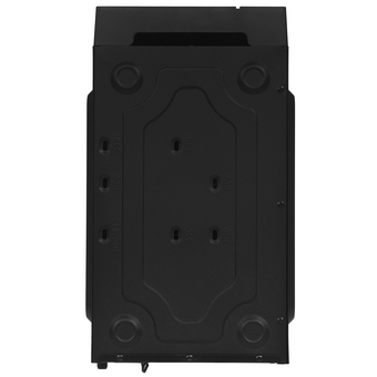  Корпус Foxline FZ-017 Forza без БП, mATX black, w/o PSU, w/2xUSB2.0, w/pwr cord, Fan 