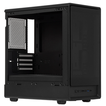  Корпус Ginzzu CL410 mATX передняя панель Стекло 