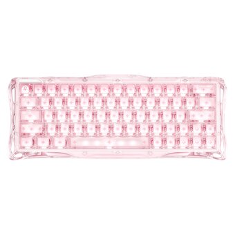  Клавиатура Gravastar Mercury V60 XTAL PNK 
