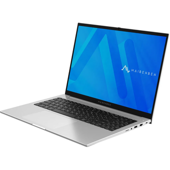  Ноутбук Maibenben M16B-R343UMB1SHSRE1-Win11H Ryzen 3 4300U 8Gb SSD512Gb AMD Radeon Graphics 16" IPS FHD+ (1920x1200) silver WiFi BT Cam 