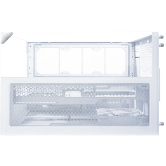  Корпус Lian Li O11 Vision-M Digital (G99.O11VMDW.R0) / White / 9.2" LCD screen / 1 x 140mm PWM Fan / Mini-Tower, TG 