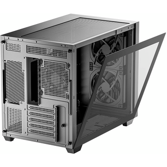  Корпус Deepcool CG330 Mesh 3F, 2x140mm ARGB Fan, 1x120mm ARGB Fan, mini-ITX, mATX, черный 