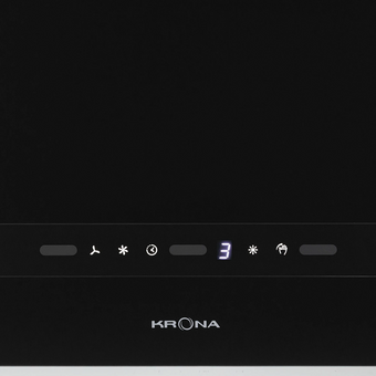  Вытяжка Krona Dita F Max 420 black SGC 