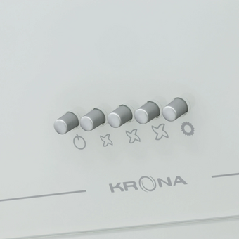  Вытяжка Krona Jina 600 White PB V2 