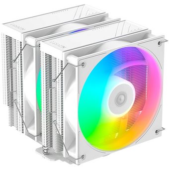  Кулер ID-COOLING Frozn A620 Pro XE ARGB Snow LGA1954/1851/1700/1200/115X/AM5/AM4 (TDP 260W, PWM, белый, 6 тепл.трубок + медная база) 