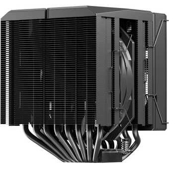  Кулер upHere UE2 Elite K8 Black / 8HPx6mm, 280W TDP, dual tower, 2x120mm fans, 600-1650RPM, 68CFM, 25dBA 