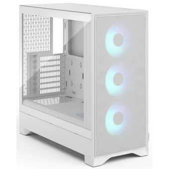  Корпус Fractal Design Pop 2 Air TG RGB White (FD-C-POA2A-04) без БП, Midi-Tower, 3x120mm, 1xUSB-C + 3.2 ATX, mITX 