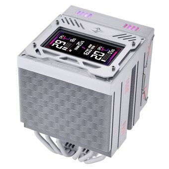  Кулер 1STPLAYER F.A.S.T. FT12DSL-6 White (FT12DSL-6-WH) / 6HPx6mm, dual tower, 275W TDP, 2x120mm ARGB fans, 600-2000 RPM, 57.56 CFM, 38.21 dBA 