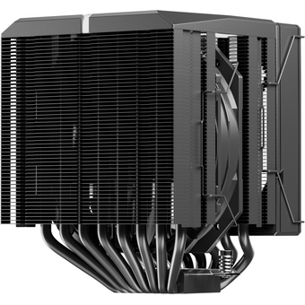  Кулер upHere UE2 Elite KC8C Black ARGB / 8HPx6mm, 280W TDP, dual tower, 2x120mm fans, 600-1650RPM, 68CFM, 25dBA 