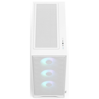  Корпус Fractal Design Pop 2 Air TG RGB White (FD-C-POA2A-04) без БП, Midi-Tower, 3x120mm, 1xUSB-C + 3.2 ATX, mITX 