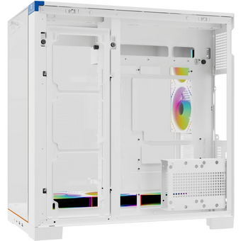  Корпус Thermalright TR-A70 Vision White Fan5-M (TRA70VF5MW) / TG / 5x120mm ARGB PWM Fans / ARGB Strip / 9.16'' LCD screen / USB TYPE-C / ATX 