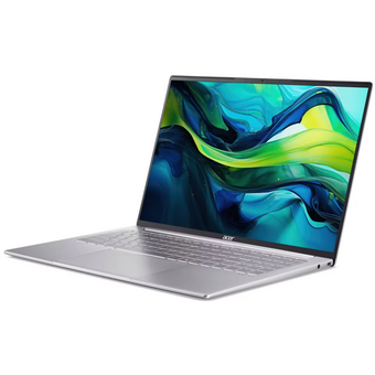  Ноутбук Acer Swift 16 SFL16-51M (NX.D3UCD.003) Core Ultra 5 115U/16Gb/512Gb SSD/VGA int/noOS серебристый 