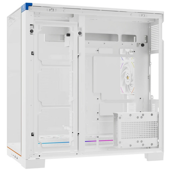  Корпус Thermalright TR-A70 Vision White FanUB (TRA70VFUBW) / TG / TL-UB36RW+TL-UB24W PWM Fans / 9.16'' LCD screen / USB TYPE-C / ATX 
