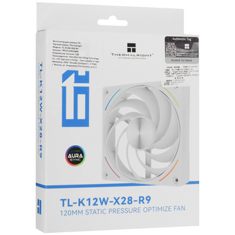  Вентилятор Thermalright TL-K12W-X28-R9 (TRTLK12WX28R9) / ARGB / 120mm PWM 