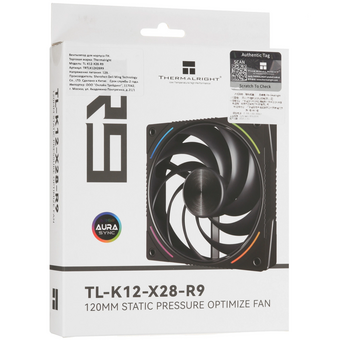  Вентилятор Thermalright TL-K12-X28-R9 (TRTLK12X28R9) / ARGB / 120mm PWM 