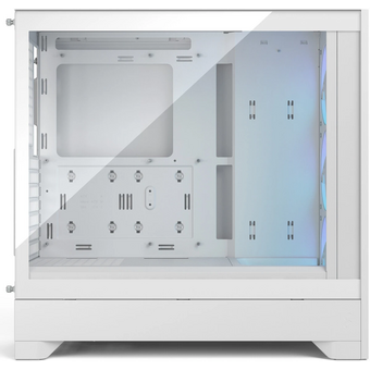  Корпус Fractal Design Pop 2 Air TG RGB White (FD-C-POA2A-04) без БП, Midi-Tower, 3x120mm, 1xUSB-C + 3.2 ATX, mITX 