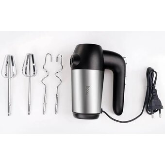  Миксер HOCO HA03A Kitchen electric egg beater EU нержавеющая сталь 