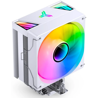  Кулер JONSBO CR-1000 V3 Pro Color White LGA1851/1700/1200/115X/AM5/AM4 (TDP 230W, PWM, 120mm Dynamic Multi-Color LED Fan, 6 тепловых трубок) 
