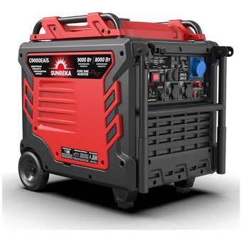 Генератор бензиновый SUNREKA G9000EAiS инвертор, 9кВт 211040 