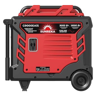  Генератор бензиновый SUNREKA G9000EAiS инвертор, 9кВт 211040 
