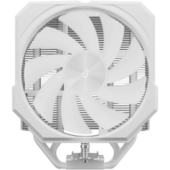  Кулер upHere UP1 Elite TC4C White ARGB / 4HPx6mm, 230W TDP, single tower, 1x120mm fan, 600-1650RPM, 68CFM, 25dBA 