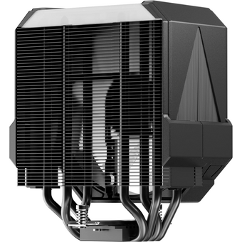  Кулер upHere UP1 Elite KC4C Black ARGB / 4HPx6mm, 230W TDP, single tower, 1x120mm fan, 600-1650RPM, 68CFM, 25dBA 