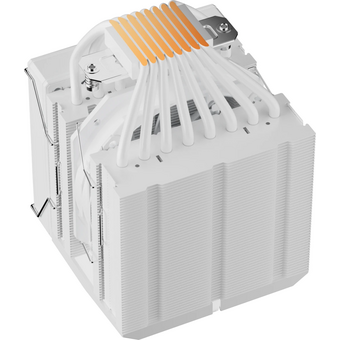  Кулер upHere UE2 Elite T8 White / 8HPx6mm, 280W TDP, dual tower, 2x120mm fans, 600-1650RPM, 68CFM, 25dBA 